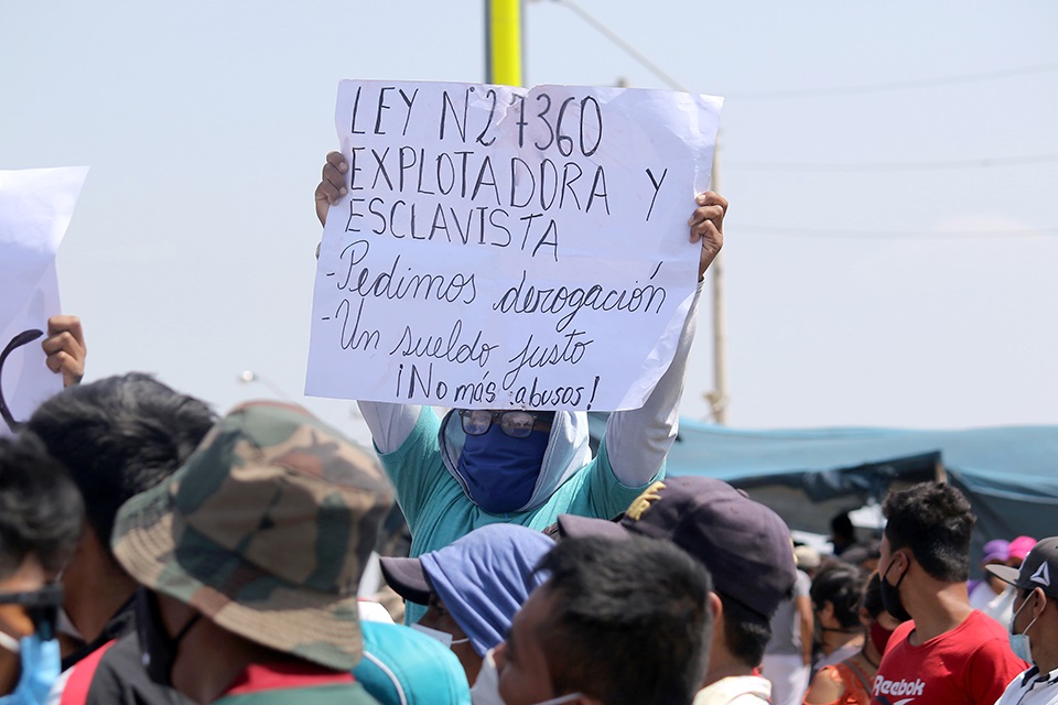 Lecciones del paro agrario